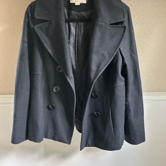 Michael Kors Wool Pea Coat - Picture 4 of 6